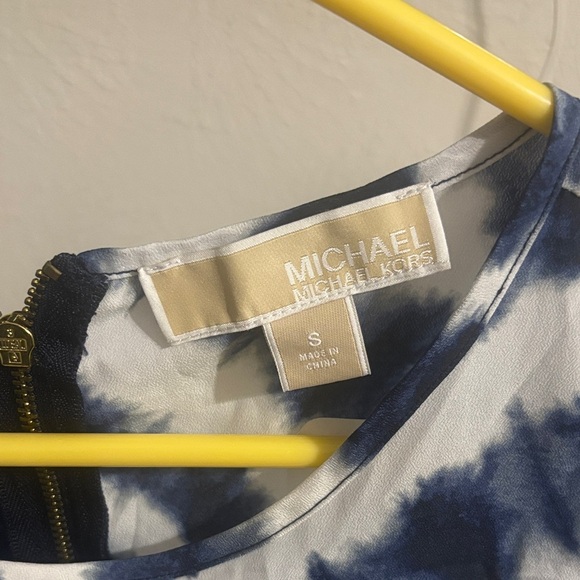 Michael Kors Navy and White Striped Tank Top - Picture 2 of 3